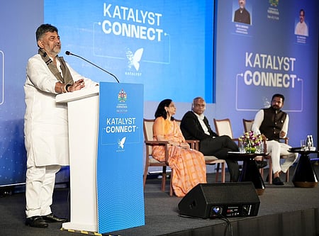 CM Shivakumar holds strategic meet with over 150 GCC leaders to boost Karnataka