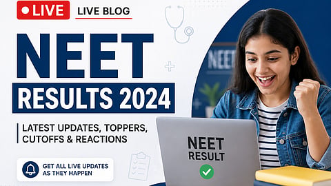 NEET Result 2026 Date LIVE