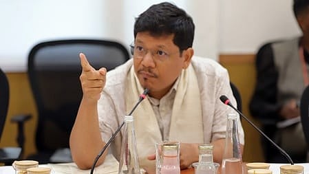 Meghalaya Chief Minister Conrad K Sangma (Photo: IANS/X/@NITIAayog)