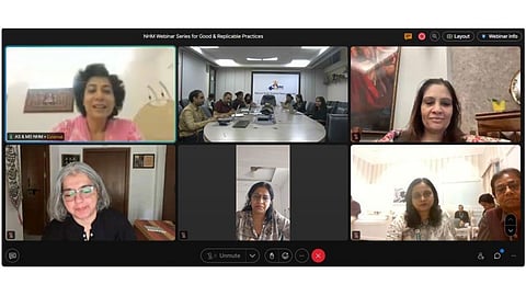 Union Health Ministry launches monthly webinar series on best practices under National Health Mission