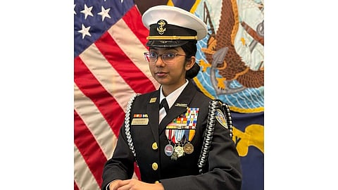 Indian-American teenager commands 300 US Navy cadets