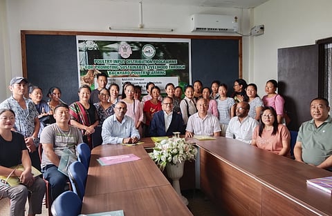 Nagaland University poultry project earns women SHGs Rs 30 lakh