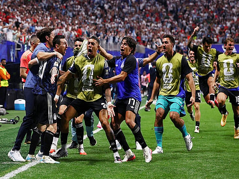 Messi inspires late comeback as Argentina stuns England 2-1 to reach FIFA World Cup final