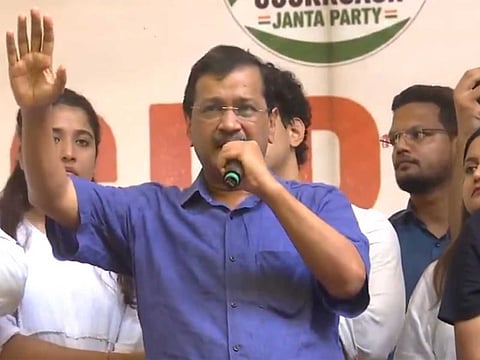 "Remove Dharmendra Pradhan, make Sonam Wangchuk Education Minister": Kejriwal suggests Centre at Jantar Mantar