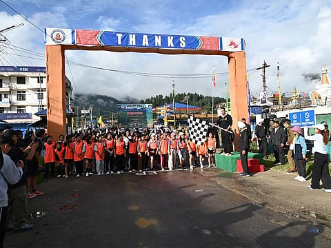 Indian Army marks World Youth Skills Day with marathon, skill development programme in Arunachal's Menchuka