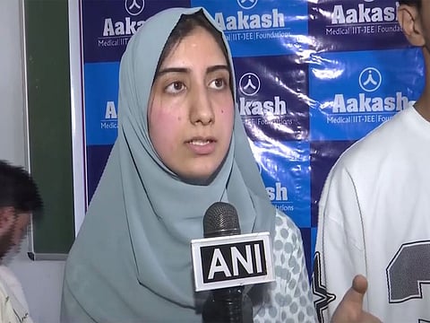 J-K: Hadiya Nisar becomes UT's top-ranked candidate in NEET UG 2026
