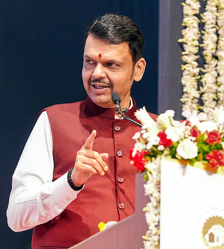 Mumbai: Maharashtra Chief Minister Devendra Fadnavis addresses the