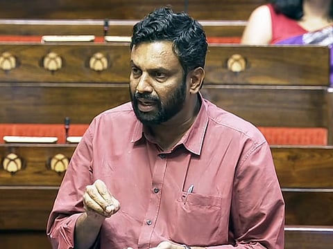 CPI MP Sandosh Kumar seeks Rajya Sabha debate on NEET irregularities, Pradhan's resignation