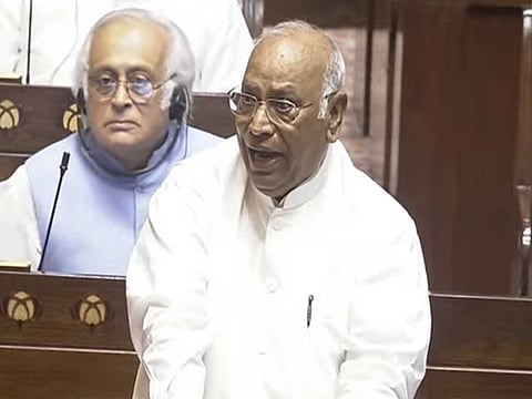 "Govt trying to use force, suppress voices": Kharge raises Jantar Mantar NEET protest in Rajya Sabha; House adjourned till noon