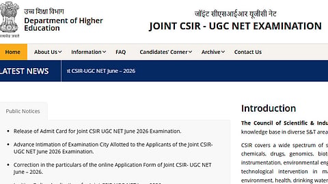 CSIR NET June 2026 response sheet