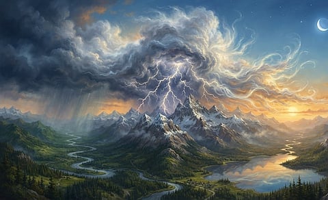 The Cloud - poem by Percy Bysshe Shelley