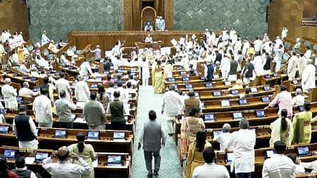 Opposition uproar over NEET-UG stalls Lok Sabha again