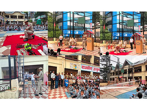 Himachal: HPSDMA conducts disaster management training at Shimla school