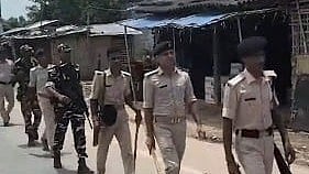 Nalanda police conduct flag march ahead of Bihar Bandh over NEET paper leak