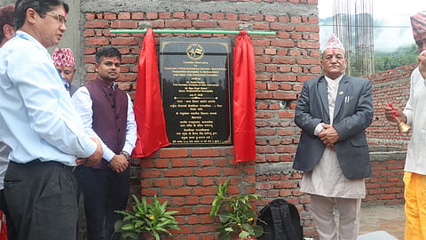Foundation stone laid for HICDP school project with Indian assistance in Nepal's Darchula