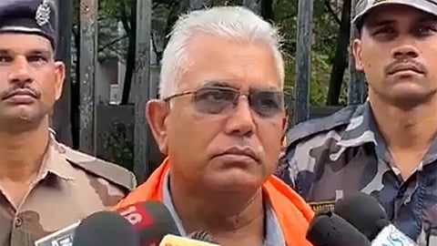 "Appropriate measures will be taken": WB Minister Dilip Ghosh on police using AK-47 against students in Siwan