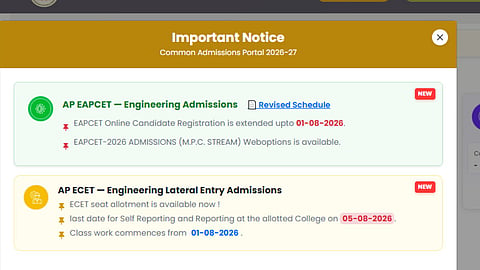 AP ECET Seat Allotment Result 2026