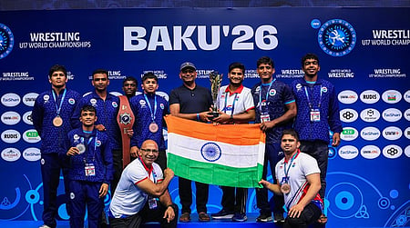 Sitender wins second U17 world title as India sign off with 13 medals in Baku