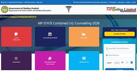 MP NEET UG Counselling 2026