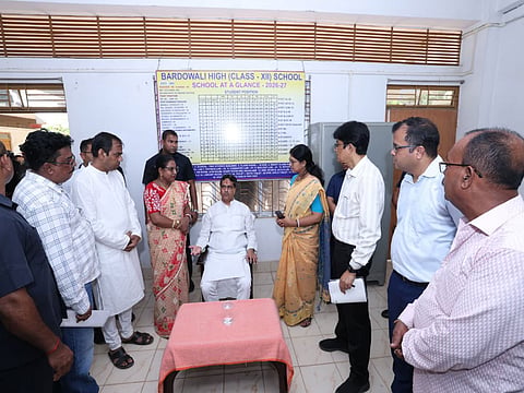 Tripura CM inspects government school, stresses quality education and better infrastructure