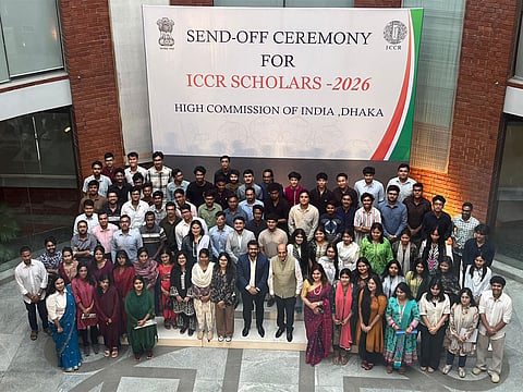 "You will be Ambassadors of Bangladesh in India": HC Dinesh Trivedi tells ICCR scholarship recipients