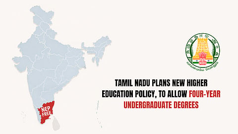 Tamil Nadu plans new higher education policy, to allow four-year undergraduate degrees