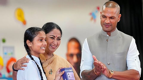 Delhi CM Rekha Gupta, Shikhar Dhawan inaugurate STEM Lab at Sarvodaya Vidyalaya in Pitampura