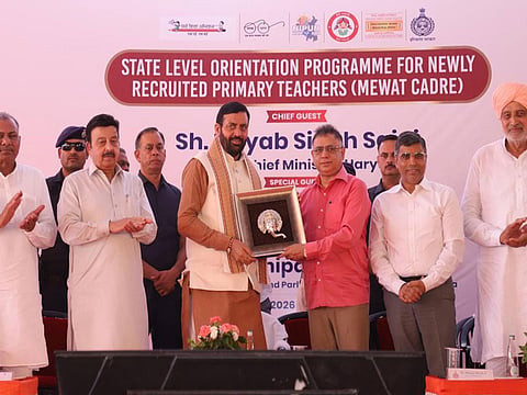 Haryana CM Saini says over 2 lakh govt jobs provided without 'parchi-kharchi', hands appointment letters to 1,054 Mewat teachers
