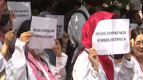 J&K Govt Medical College interns stage UT-wide protest over ‘lowest in country’ stipend, seek long-pending hike