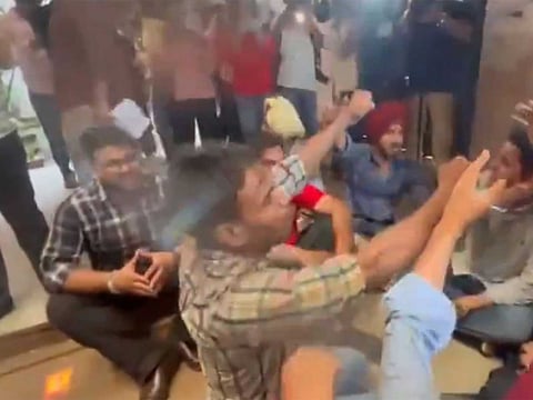 Panjab University student polls: Tension on campus as students protest over voting, scuffle with police