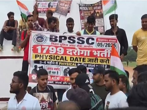 BPSSC SI candidates protest over delay, seek physical test dates