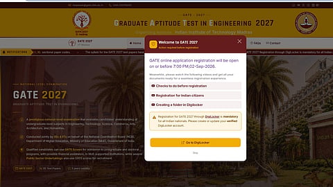 GATE 2027 application form