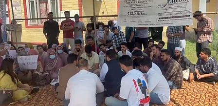 J&K medical interns on hunger strike say protest to continue till formal govt order to increase stipend