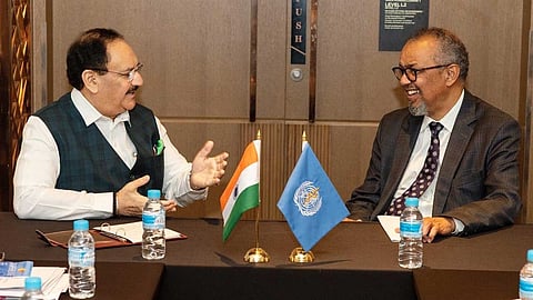 WHO chief hails India's gains in maternal, child care, TB fight
