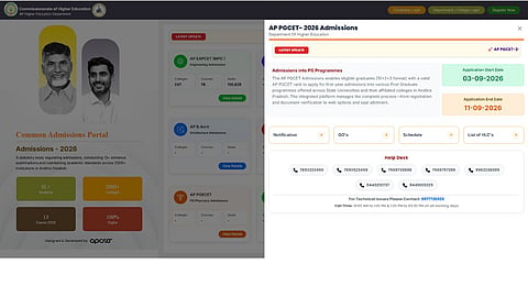 APPGCET 2026 Web Options Link to be Activated Today