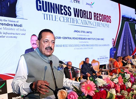Steel slag roads can cut costs by 40 pc, last longer: Dr Jitendra Singh