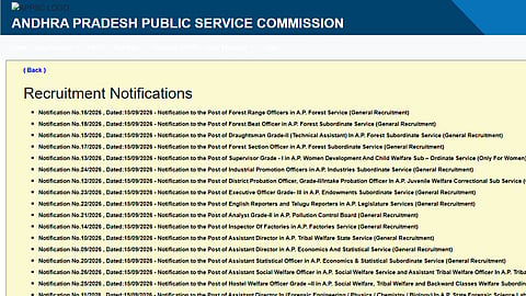 APPSC Forest Recruitment 2026