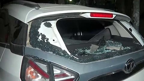Student groups from DU's Satyawati College clash; vehicles damaged
