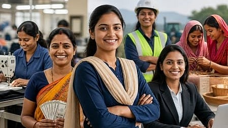 Women comprise over 40 pc of workforce in 57.8 pc districts in India