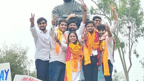 ABVP sweeps DUSU polls