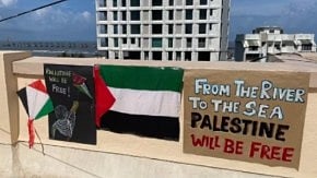 Mumbai: Activists flying kites for Palestinian children detained
