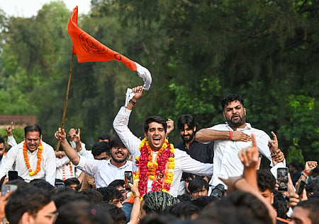 DUSU elections: Study confirms ABVP’s organisational continuity at the top since 2023
