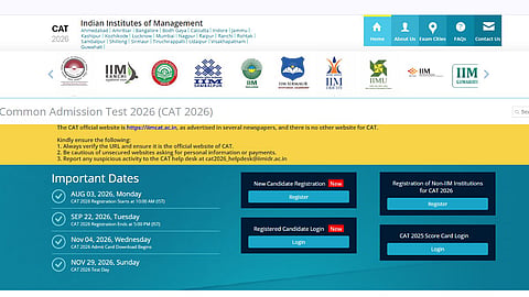 CAT 2026 Registration closing on September 22