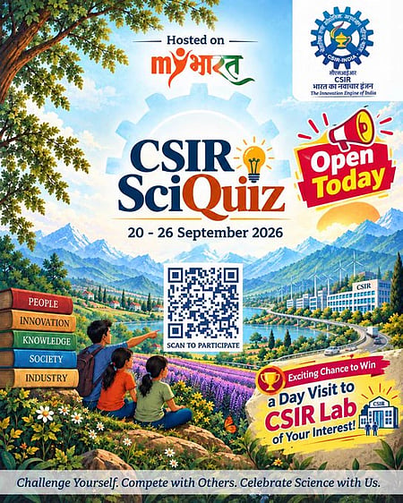 Govt launches science quiz to mark CSIR’s 85th Foundation Day