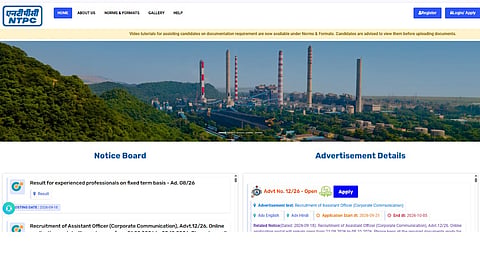 NTPC Recruitment 2026
