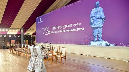 Prez Murmu attends 72nd National Film Awards in Gujarat
