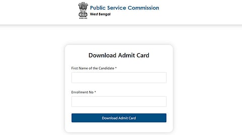 WBPSC Miscellaneous Admit Card 2026