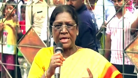 Nation first, service over wealth: President Murmu urges students to uphold constitutional values, hails women’s rising role in higher education