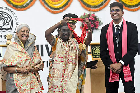 ‘Not because they lack intelligence’: Prez Murmu on women’s lower workforce participation