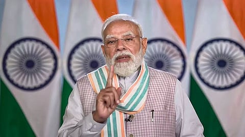 Seva Sankalp event: Bengal BJP leader seen occupying teacher's chair